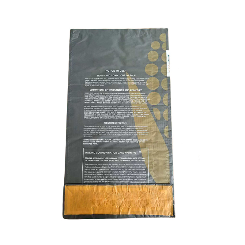 Bolso de papel M-bitom-boot de boca abierta