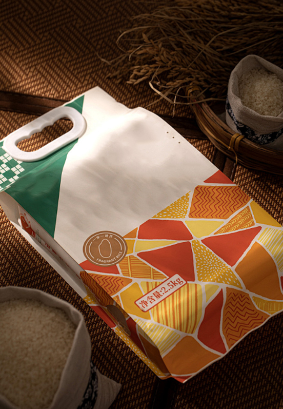 Bolsa de embalaje tejido